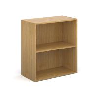 CONTRACT LOW BOOKCASE 830MM OAK
