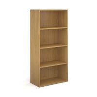 CONTRACT TALL BOOKCASE 1630MM OAK