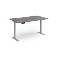 ELEV8 CONTRACT DESK 1400X800 SLV/GRY