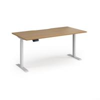 ELEV8 CONTRACT DESK 1600X800 WHT/OAK