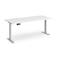 ELEV8 CONTRACT DESK 1800X800 SLV/WHT