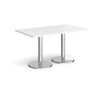 PISA RECT DINING TABLE 1400X800 WHT