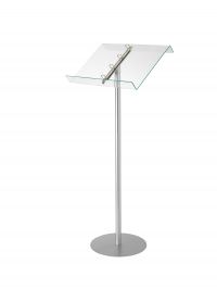 DEFLECTO LECTERN FLOOR STAND WITH BINDER