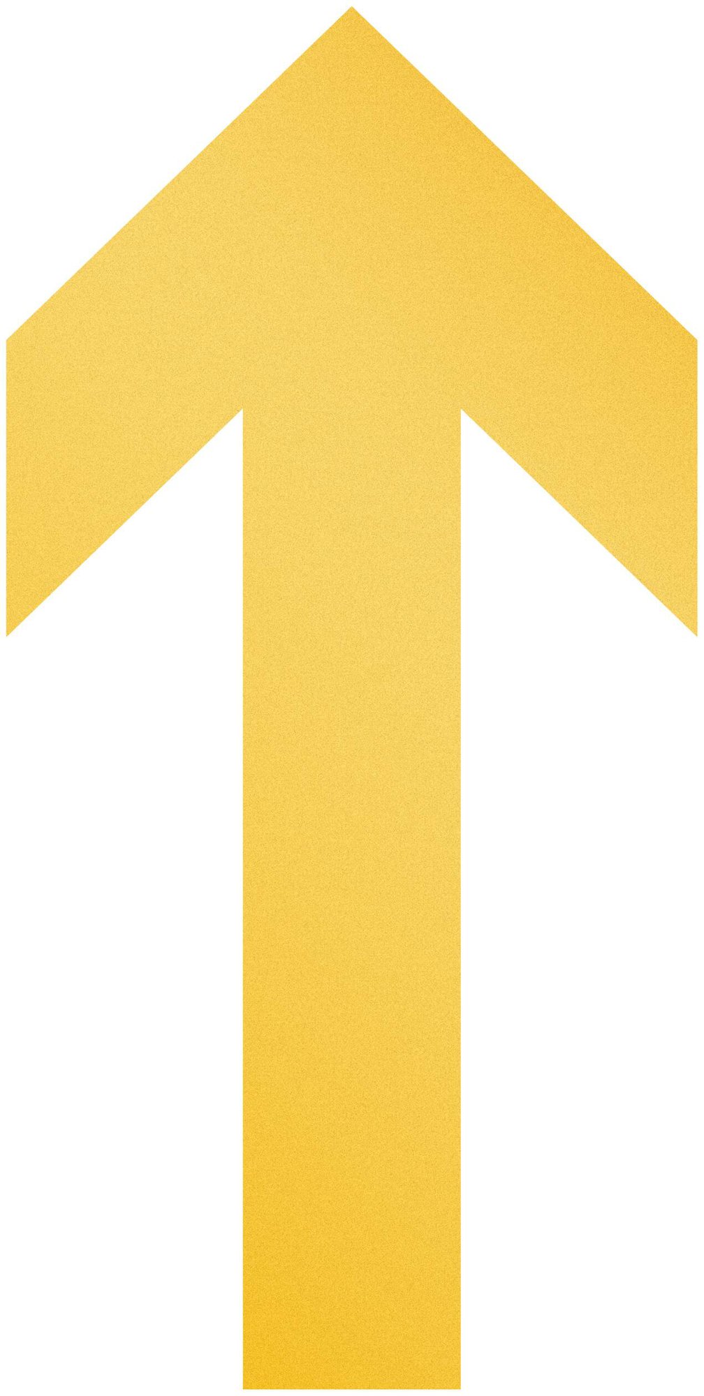 DURABLE REMOVABLE FLOOR SHAPE âARROWâ