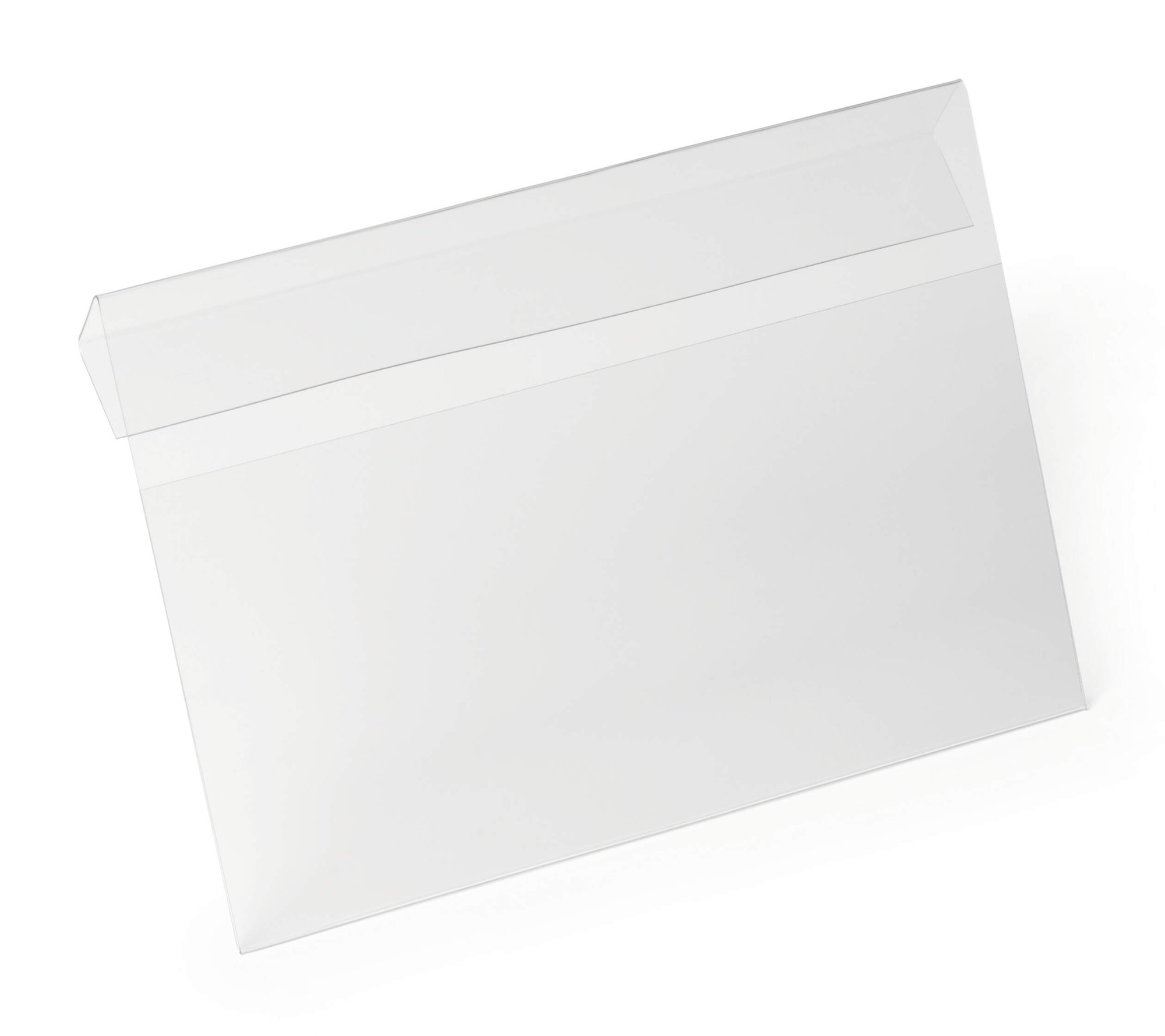DURABLE HARD COVER POCKET A5 CLEAR (10)