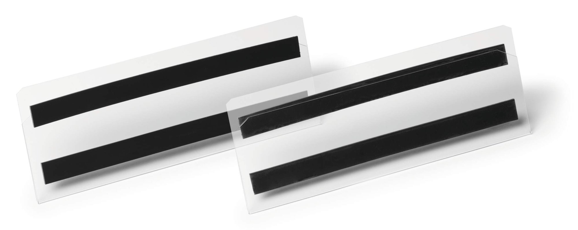 DURABLE MAGNETIC POCKET 1/2 A5 CLEAR (10