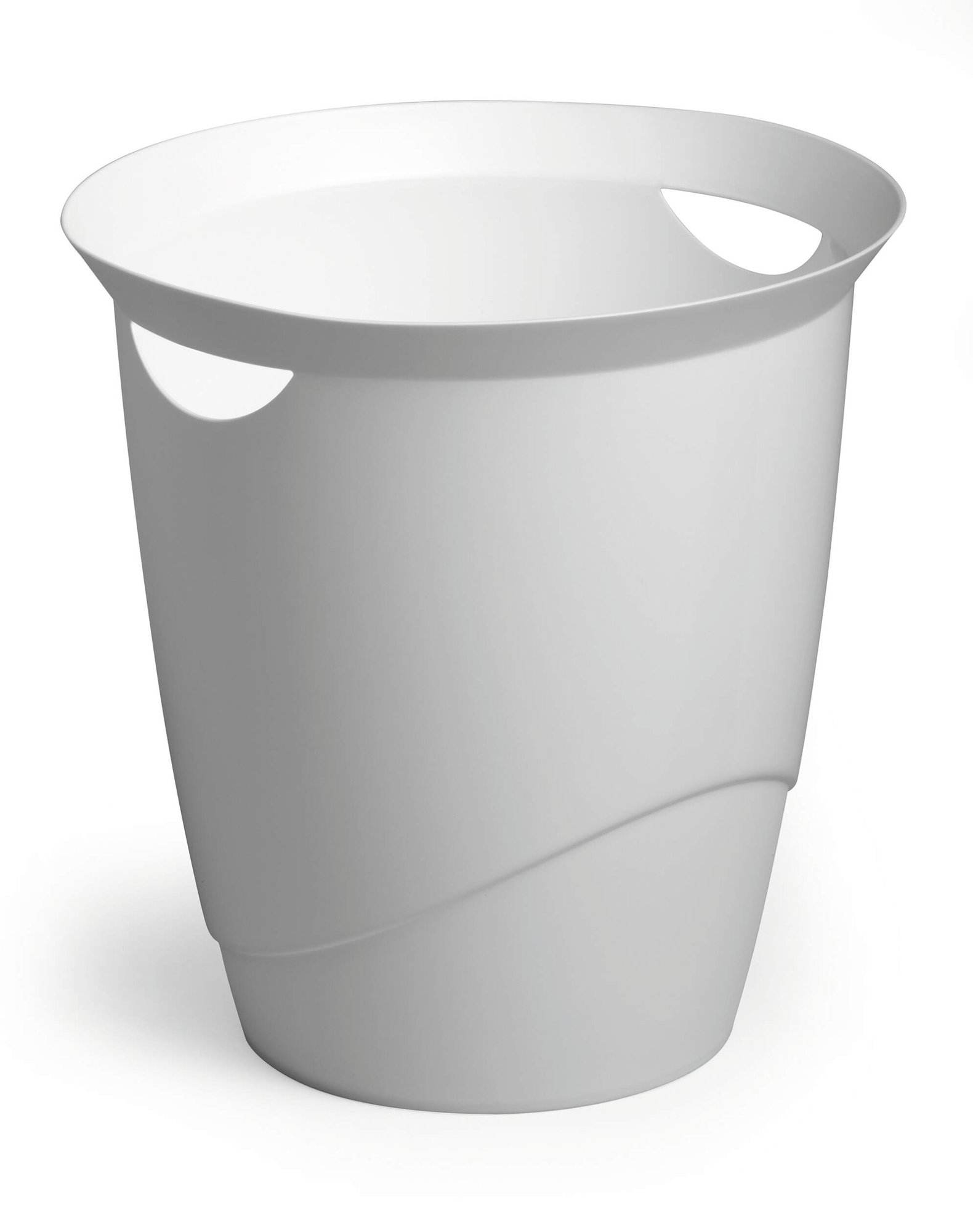 DURABLE TREND WASTE BIN 16L WHITE