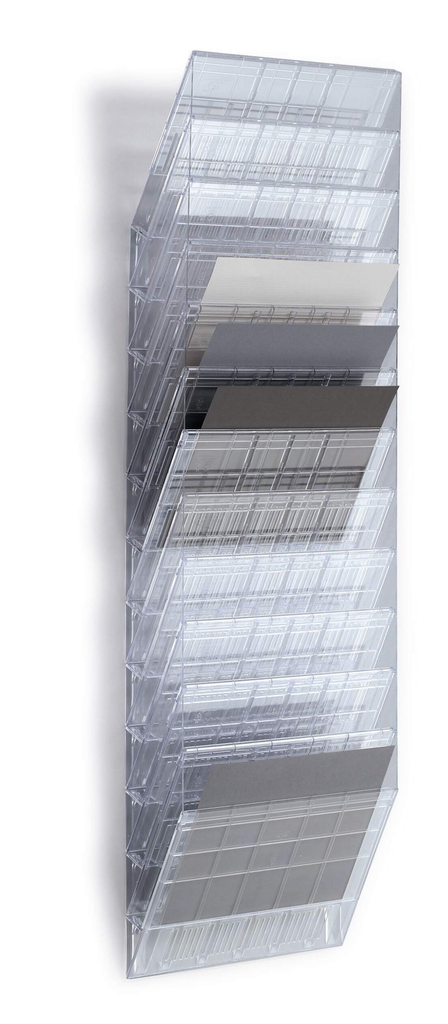 DURABLE FLEXIBOXX 12 A4 LANDSCAPE CLEAR
