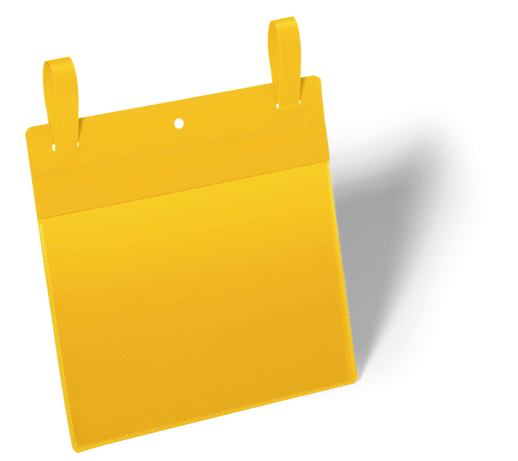 DURABLE STRAPED POCKET A5 YELLOW (50)
