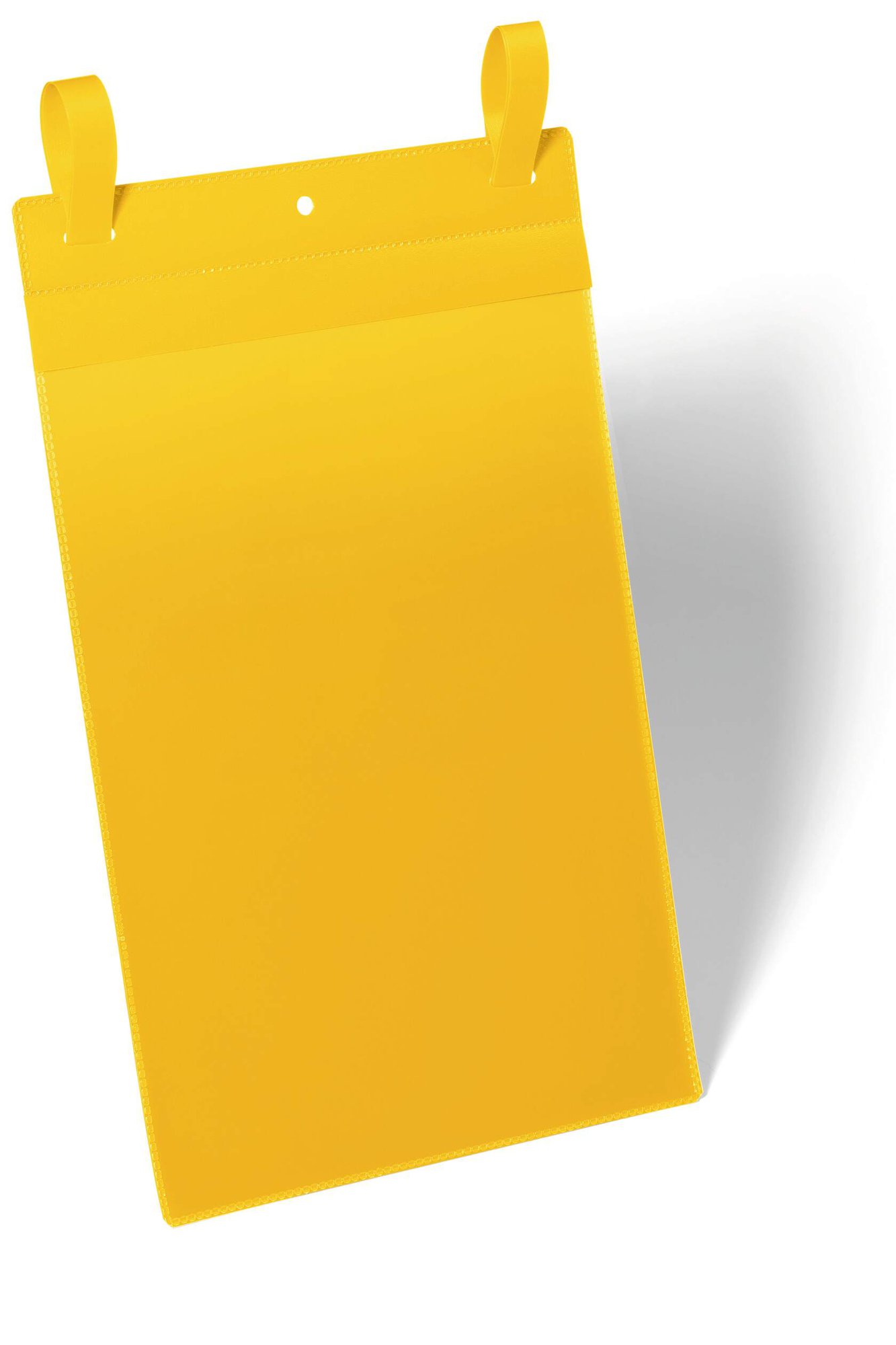 DURABLE STRAPED POCKET A4 YELLOW (50)