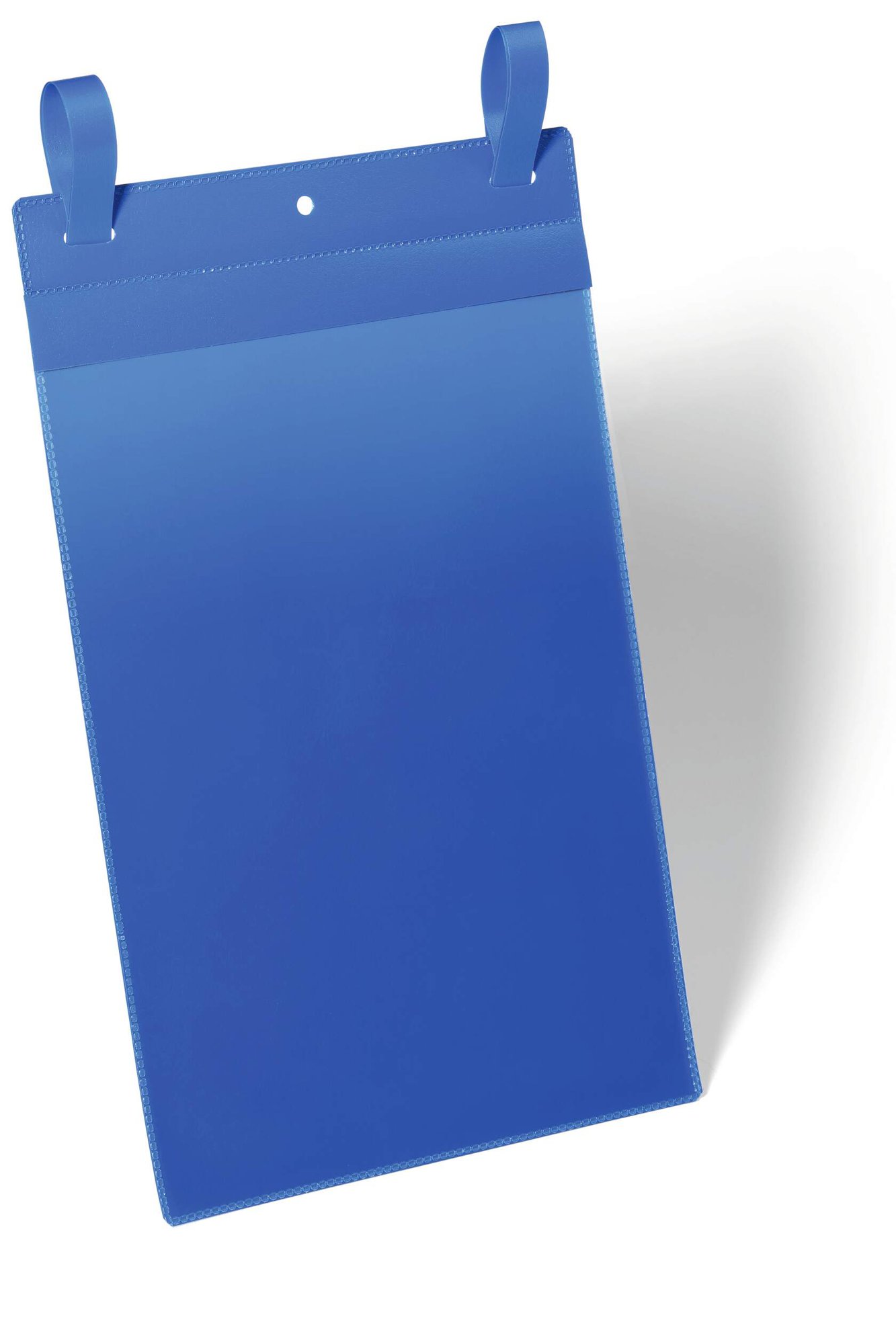 DURABLE STRAPED POCKET A4 BLUE (50)