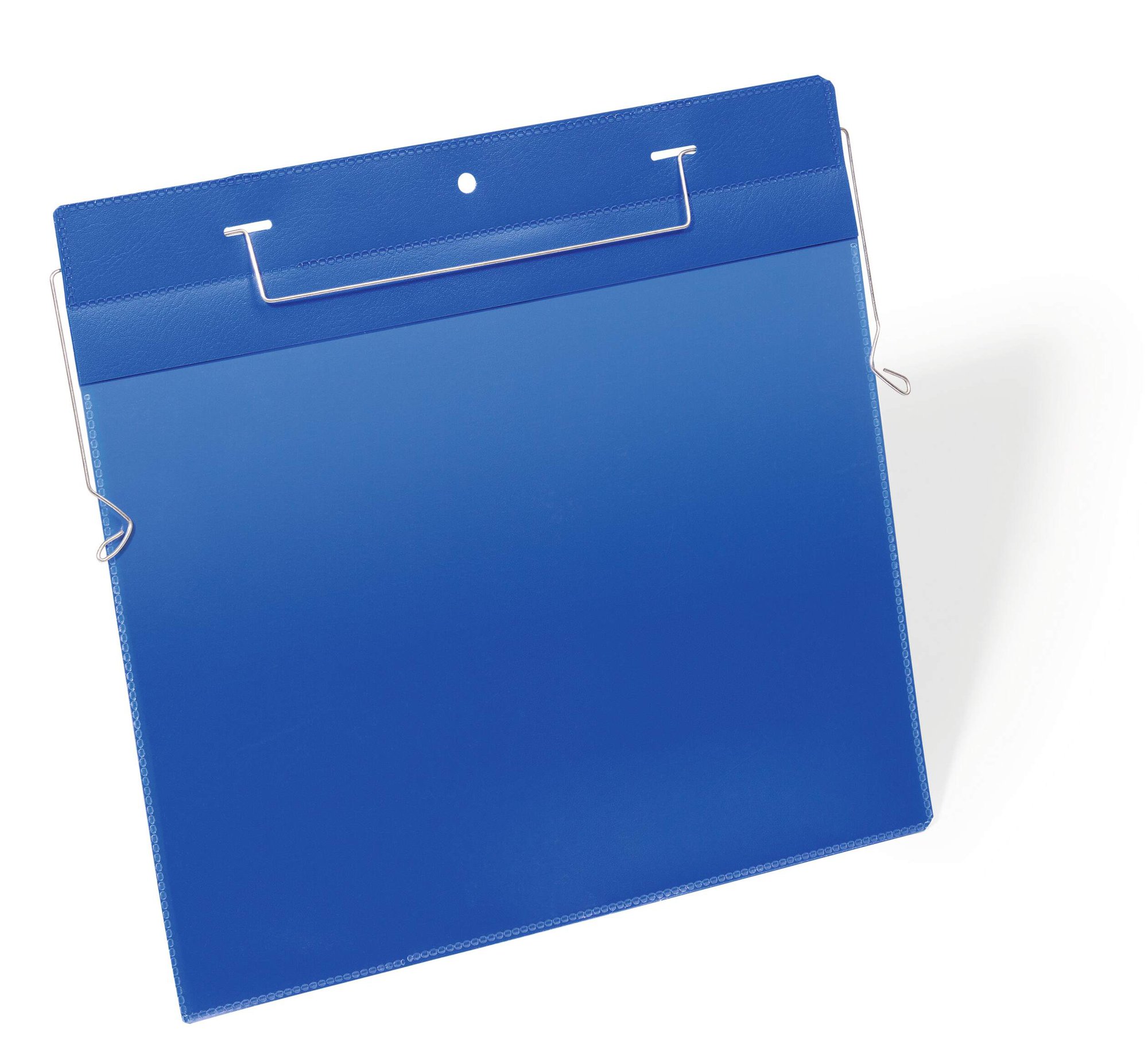 DURABLE WIRE HANGER POCKET A4 BLUE (50)