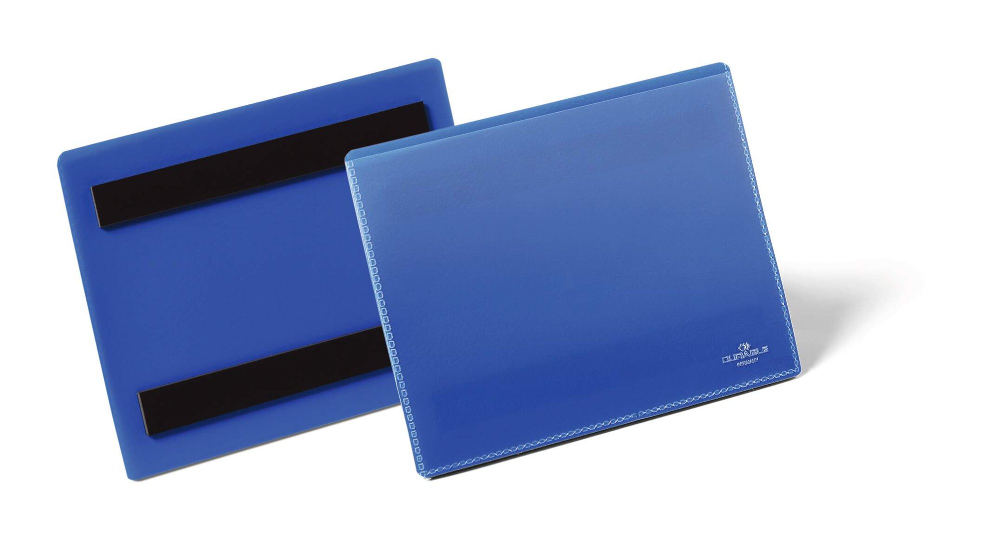 DURABLE MAGNETIC POCKET A6 BLUE (50)