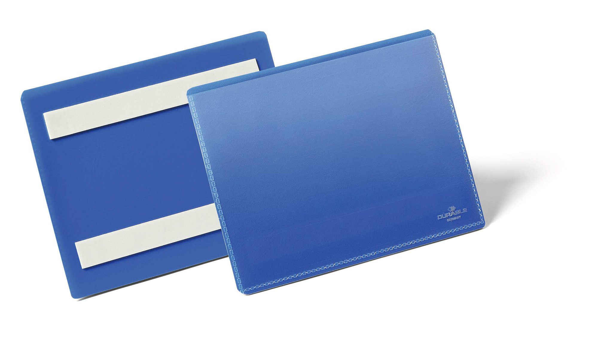 DURABLE ADHESIVE POCKET A6 BLUE (50)
