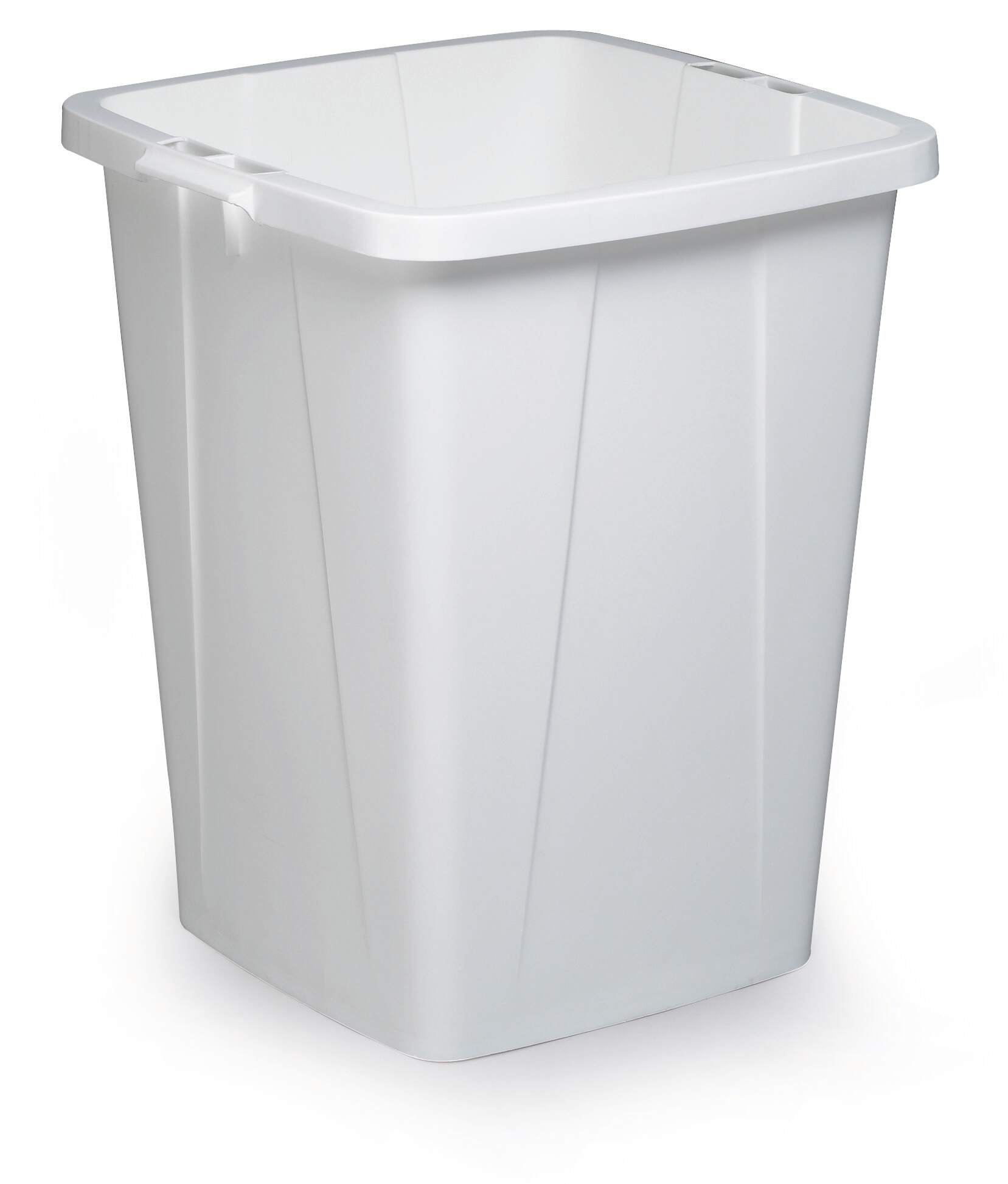 DURABLE DURABIN 90L BIN WHITE