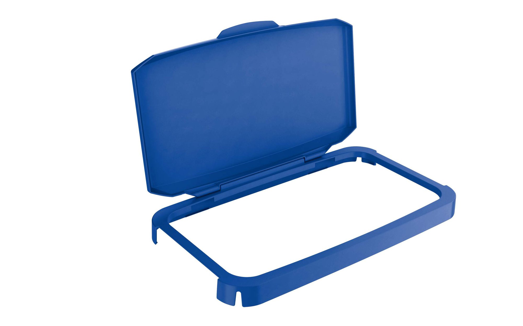 DURABLE DURABIN 60L HINGED LID BLUE