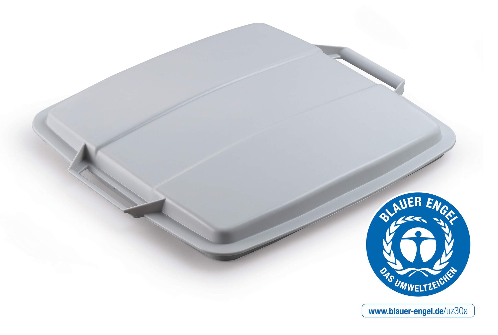 DURABLE DURABIN ECO 90L LID GREY