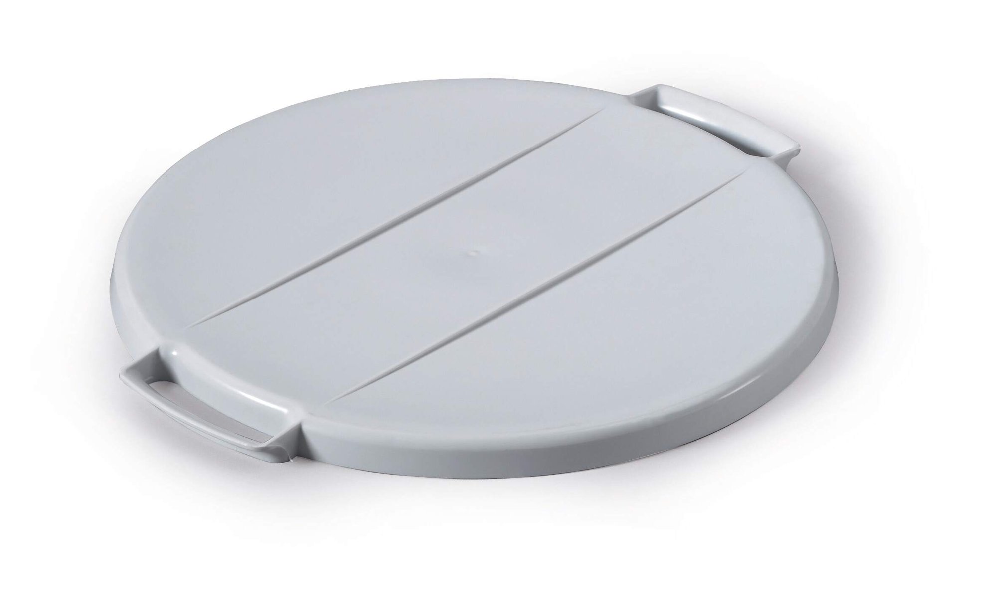 DURABLE DURABIN ROUND 40L BIN LID GREY