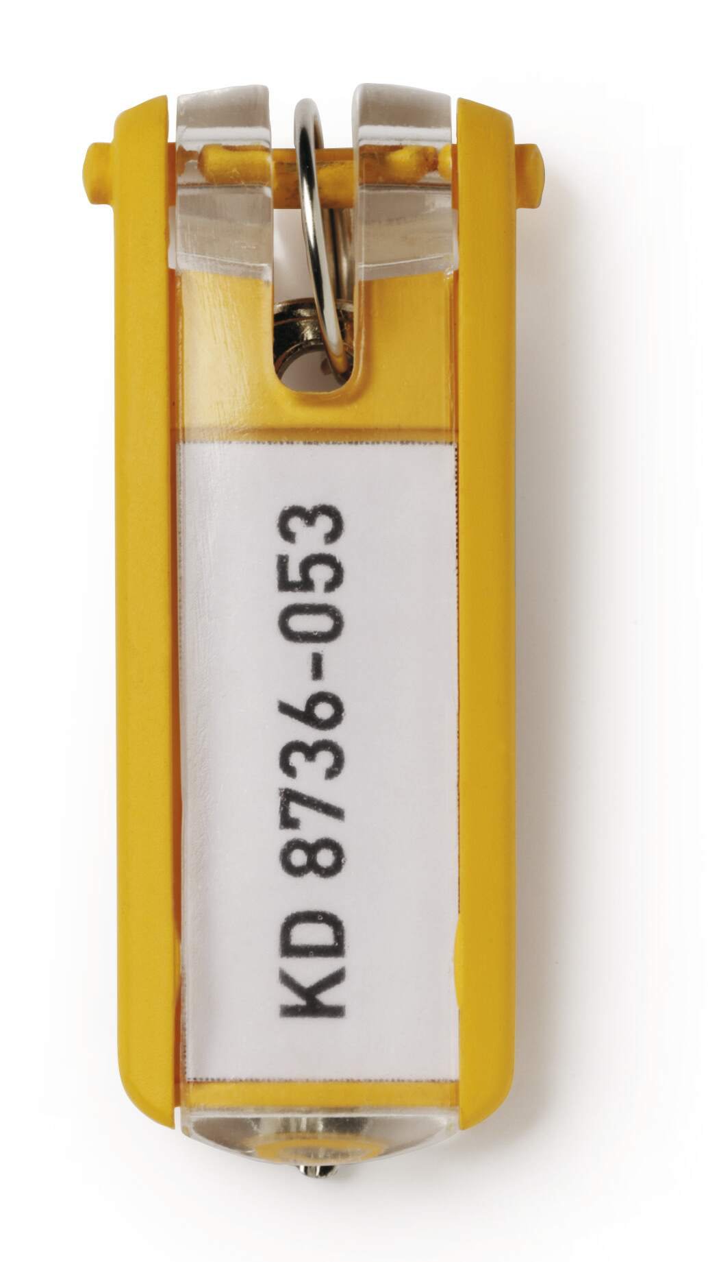 DURABLE KEY CLIPS 6 YELLOW (6)