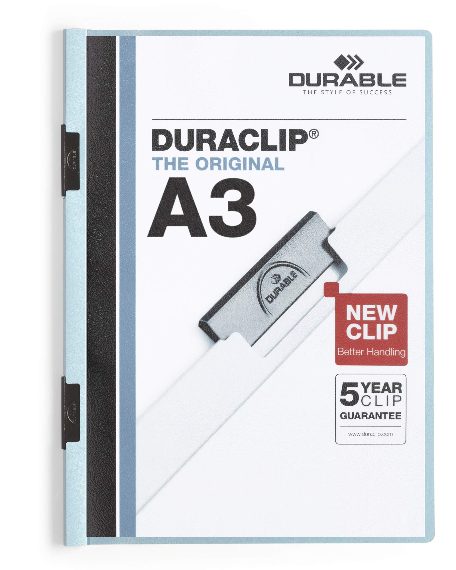 DURABLE DURACLIP 60 A3 FOLDER BLUE (10)