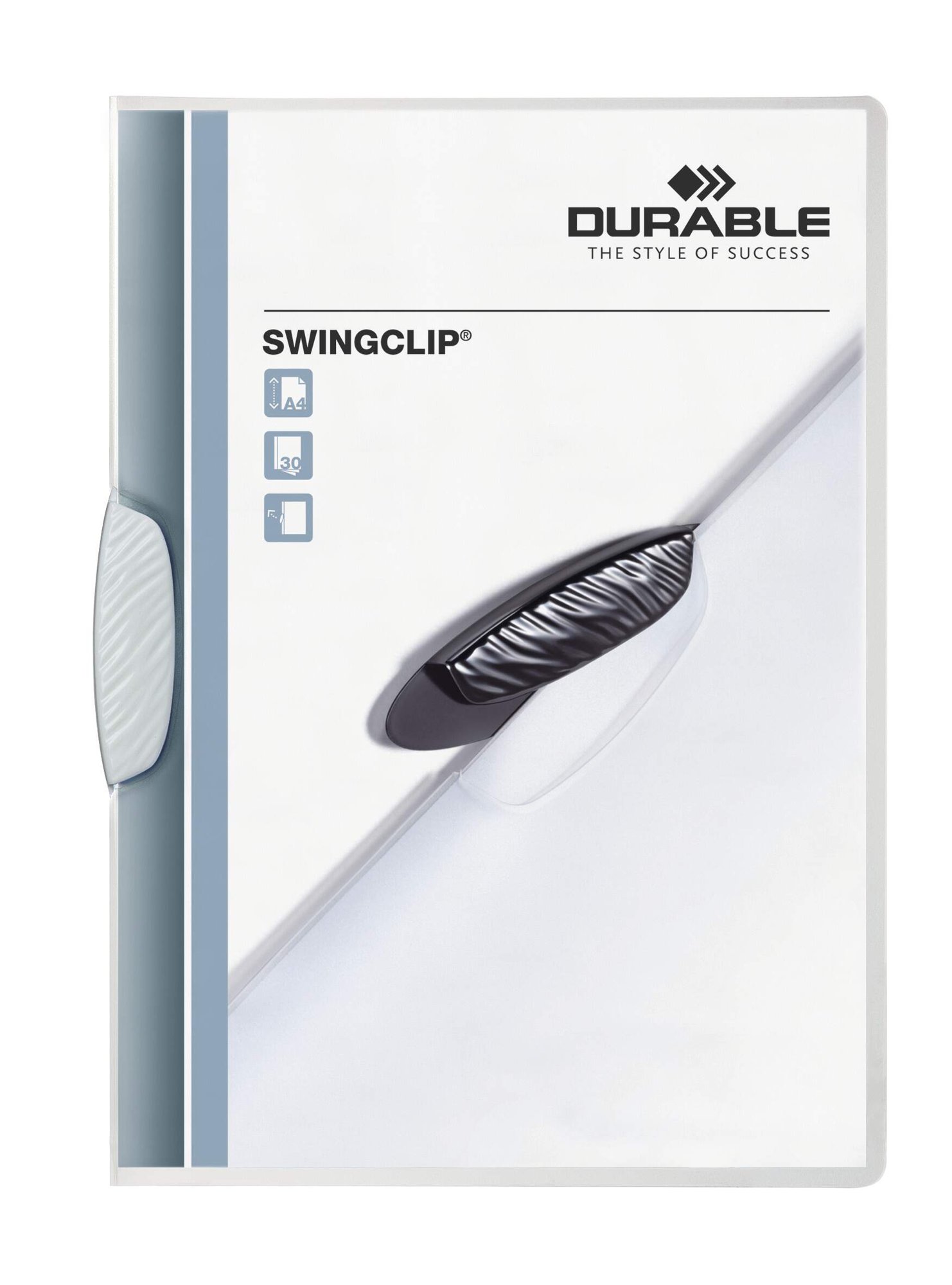DURABLE SWINGCLIP A4 FOLDER WHITE (25)