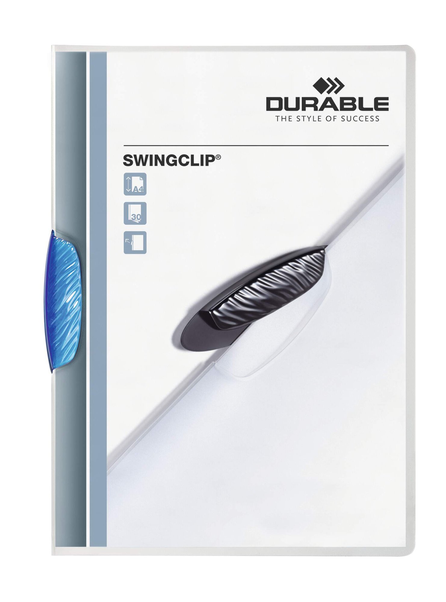 DURABLE SWINGCLIP A4 FOLDER BLUE (25)