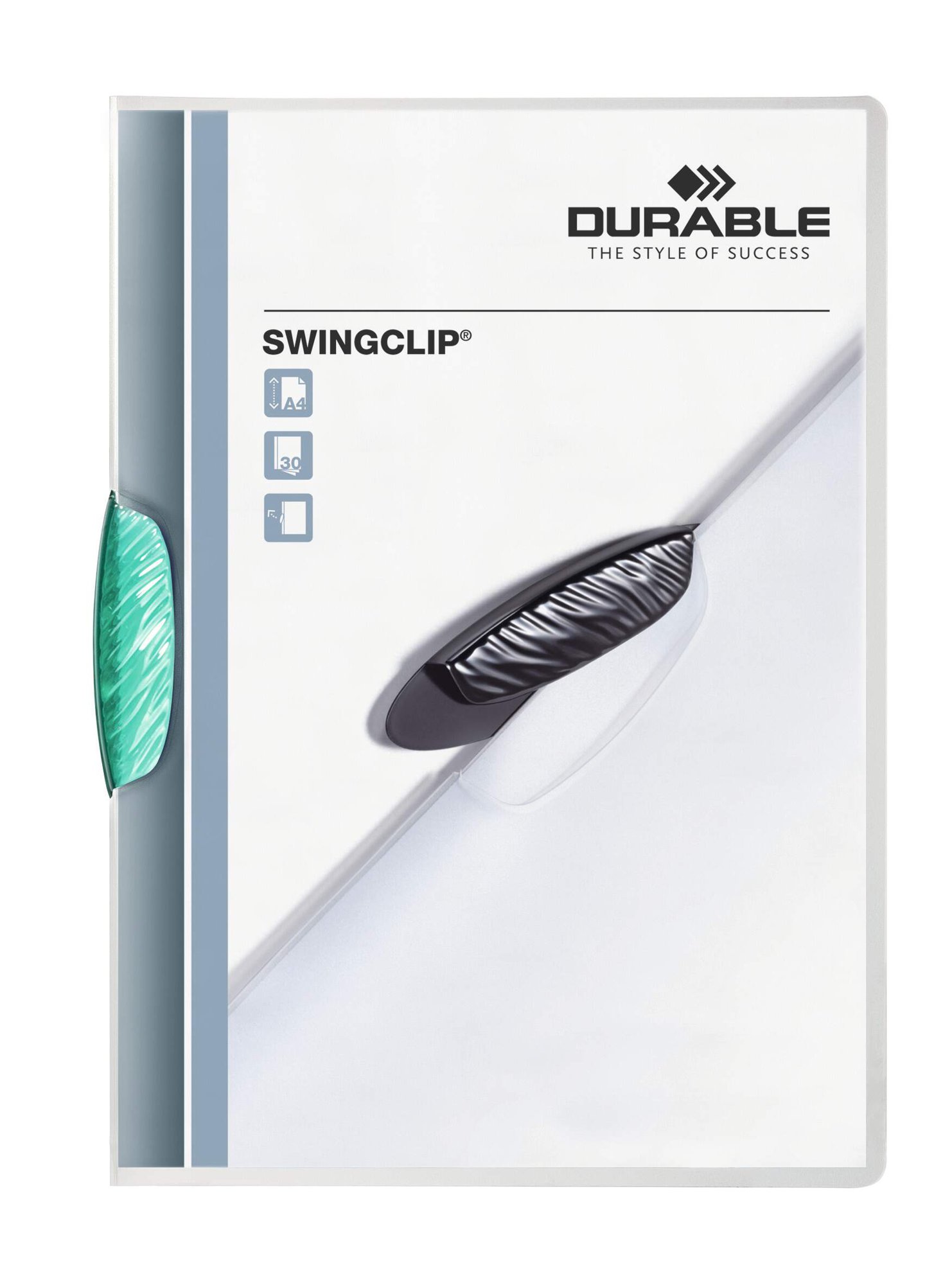 DURABLE SWINGCLIP A4 FOLDER DARK GREEN (