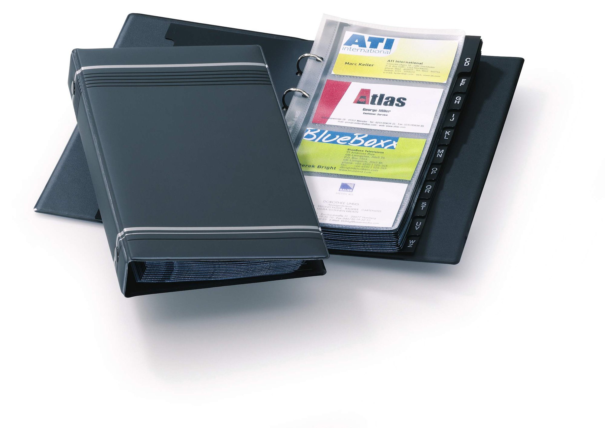 DURABLE VISIFIX 200 BUSINESS CARD ALBUM
