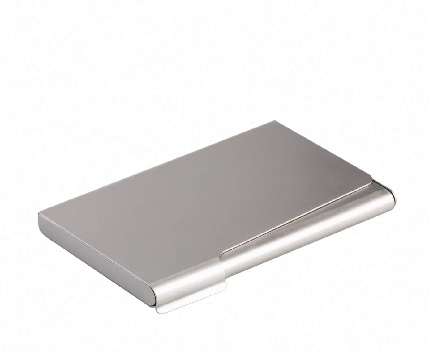 DURABLE ALUMINIUM BUSINESS CARD HOLDER