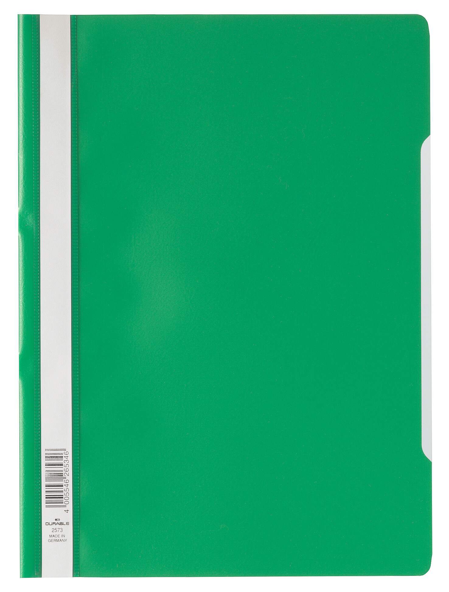 DURABLE CLEAR VIEW A4 FOLDER GREEN (25)