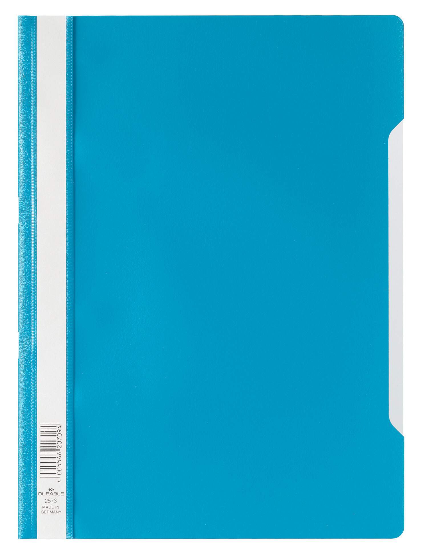 DURABLE CLEAR VIEW A4 FOLDER BLUE (25)