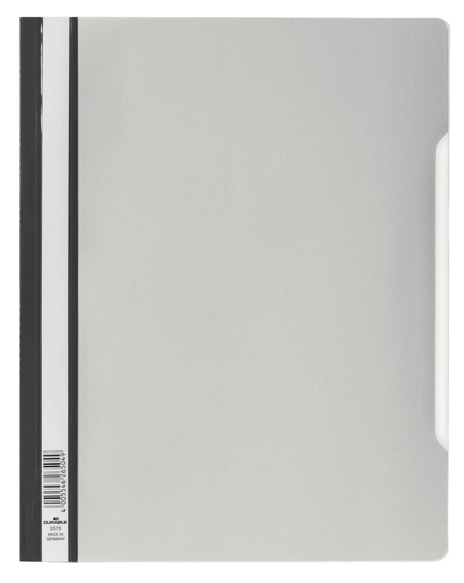 DURABLE CLEAR VIEW A4 FOLDER GREY (50)