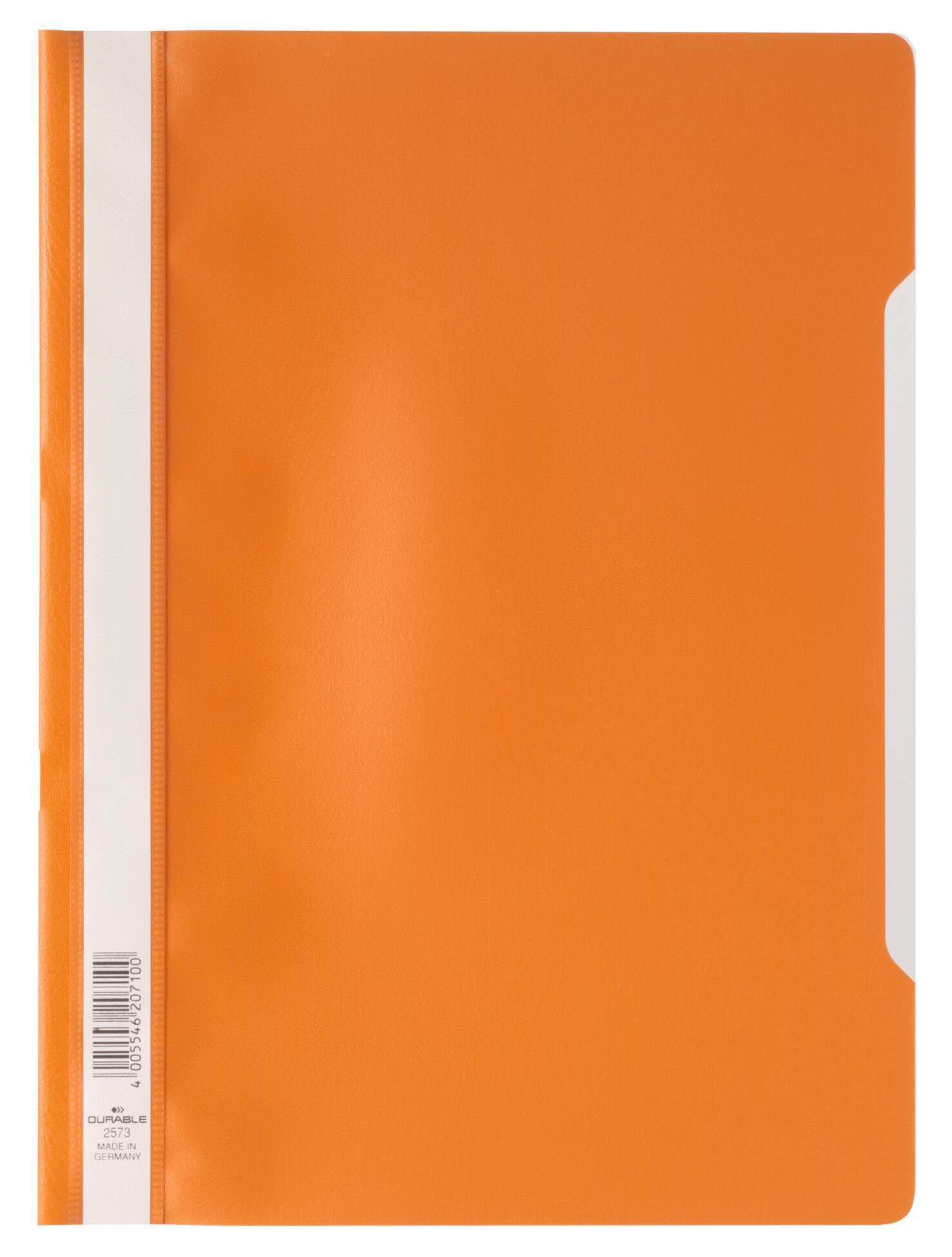 DURABLE CLEAR VIEW A4 FOLDER ORANGE (50)