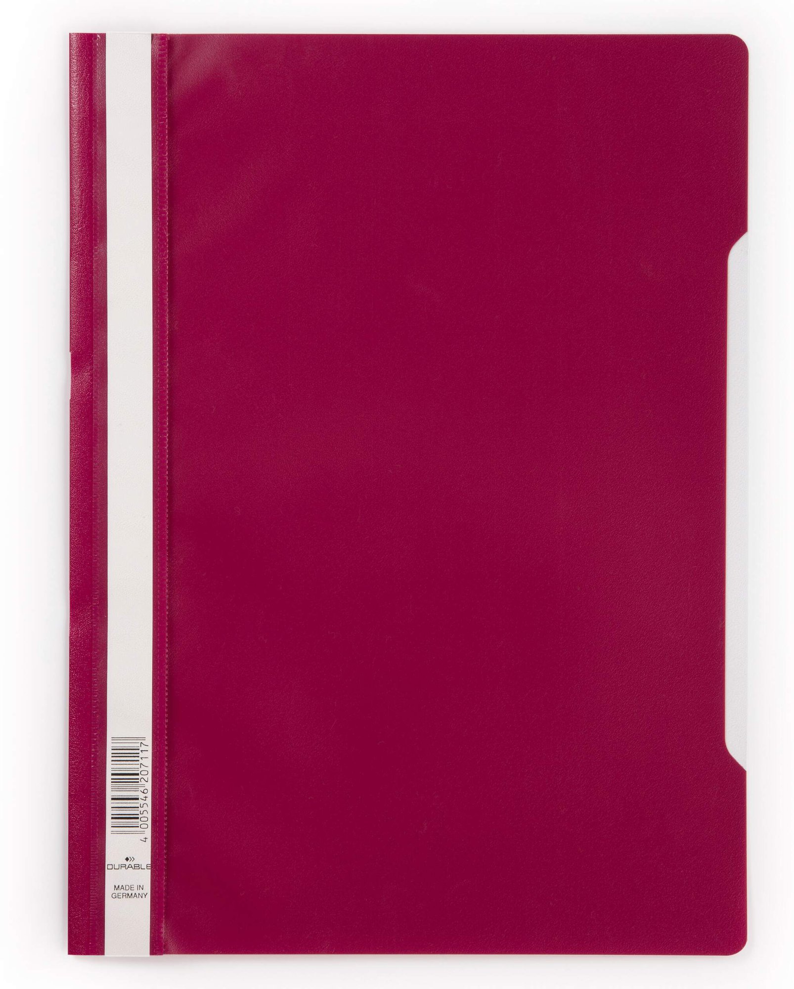 DURABLE CLEAR VIEW A4 FOLDER RED (50)
