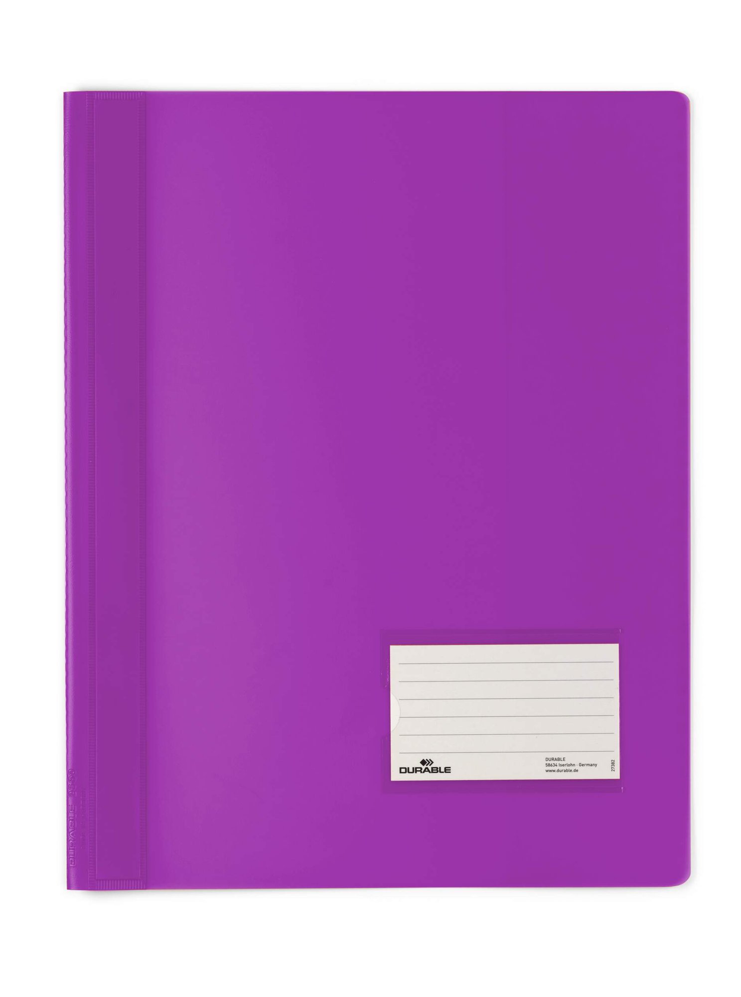 DURABLE DURALUX A4 FOLDER PURPLE (25)