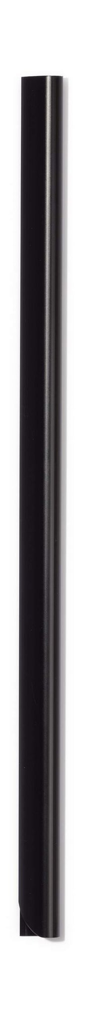 DURABLE SPINE BAR A4 3MM BLACK (100)