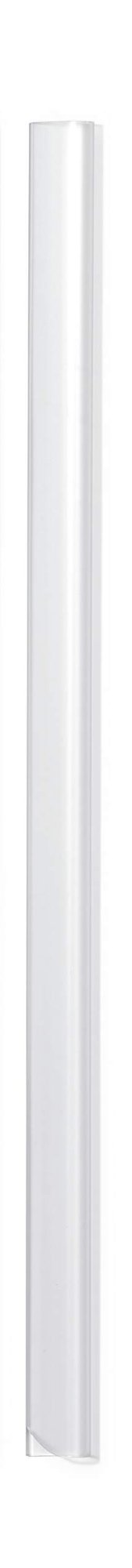 DURABLE SPINE BAR A4 6MM CLEAR (10)