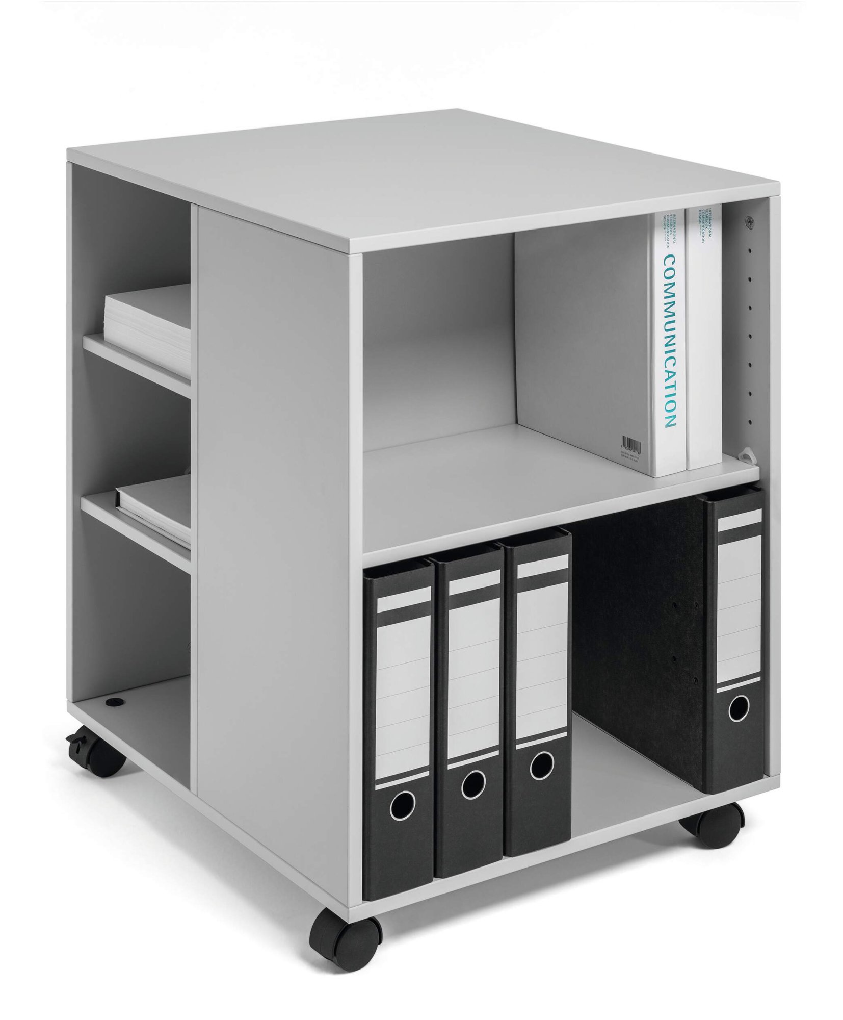 DURABLE OPEN MULTI TROLLEY GREY