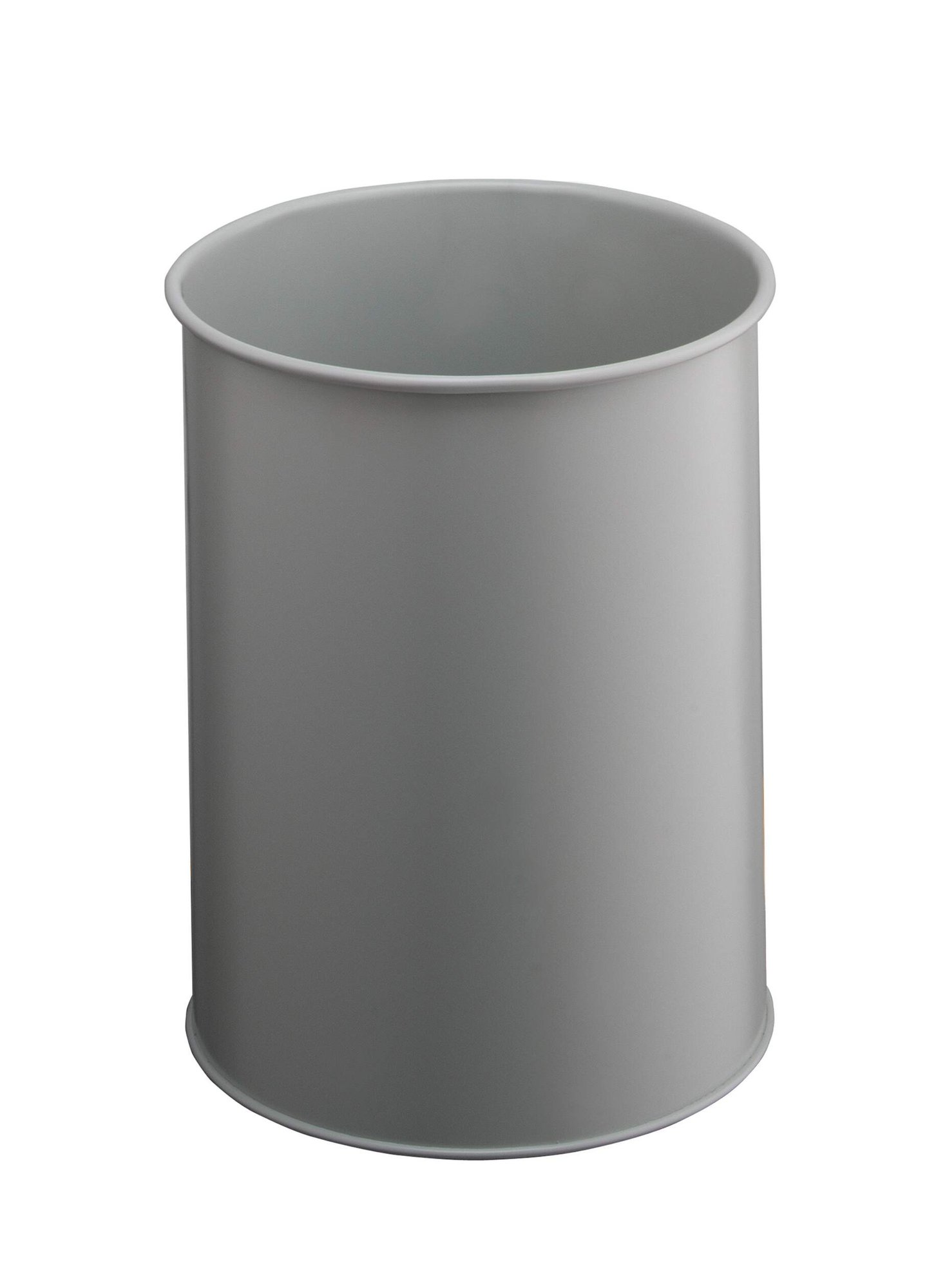 DURABLE METAL WASTE BIN 15L GREY