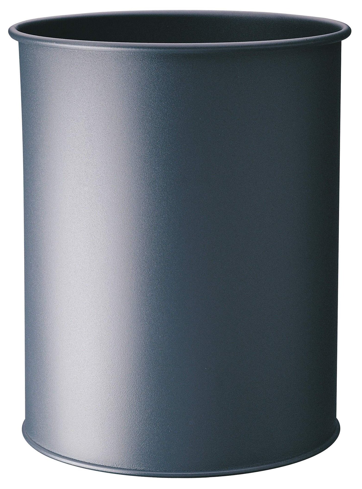 DURABLE METAL WASTE BIN 15L CHARCOAL