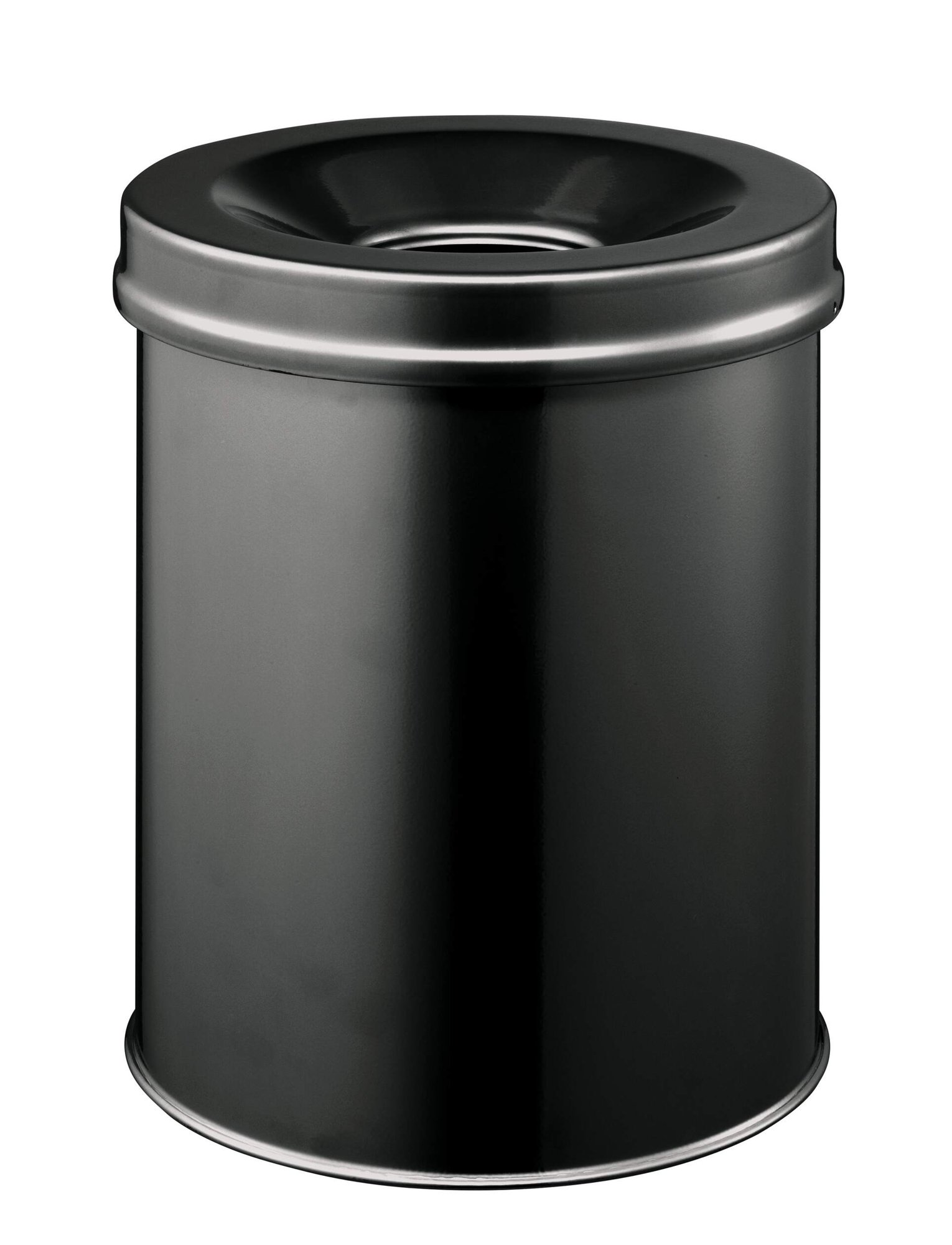 DURABLE SAFE WASTE BIN 15L BLACK