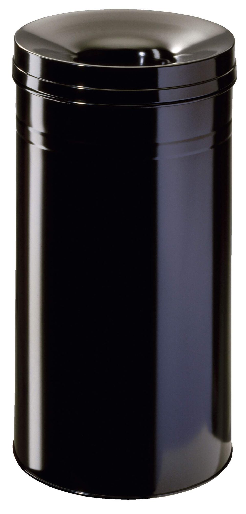 DURABLE SAFE WASTE BIN 30L BLACK