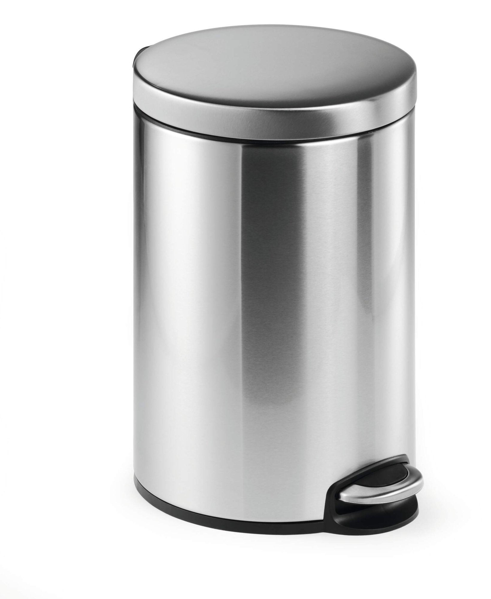 DURABLE PEDAL BIN STAINLESS STEEL 12L