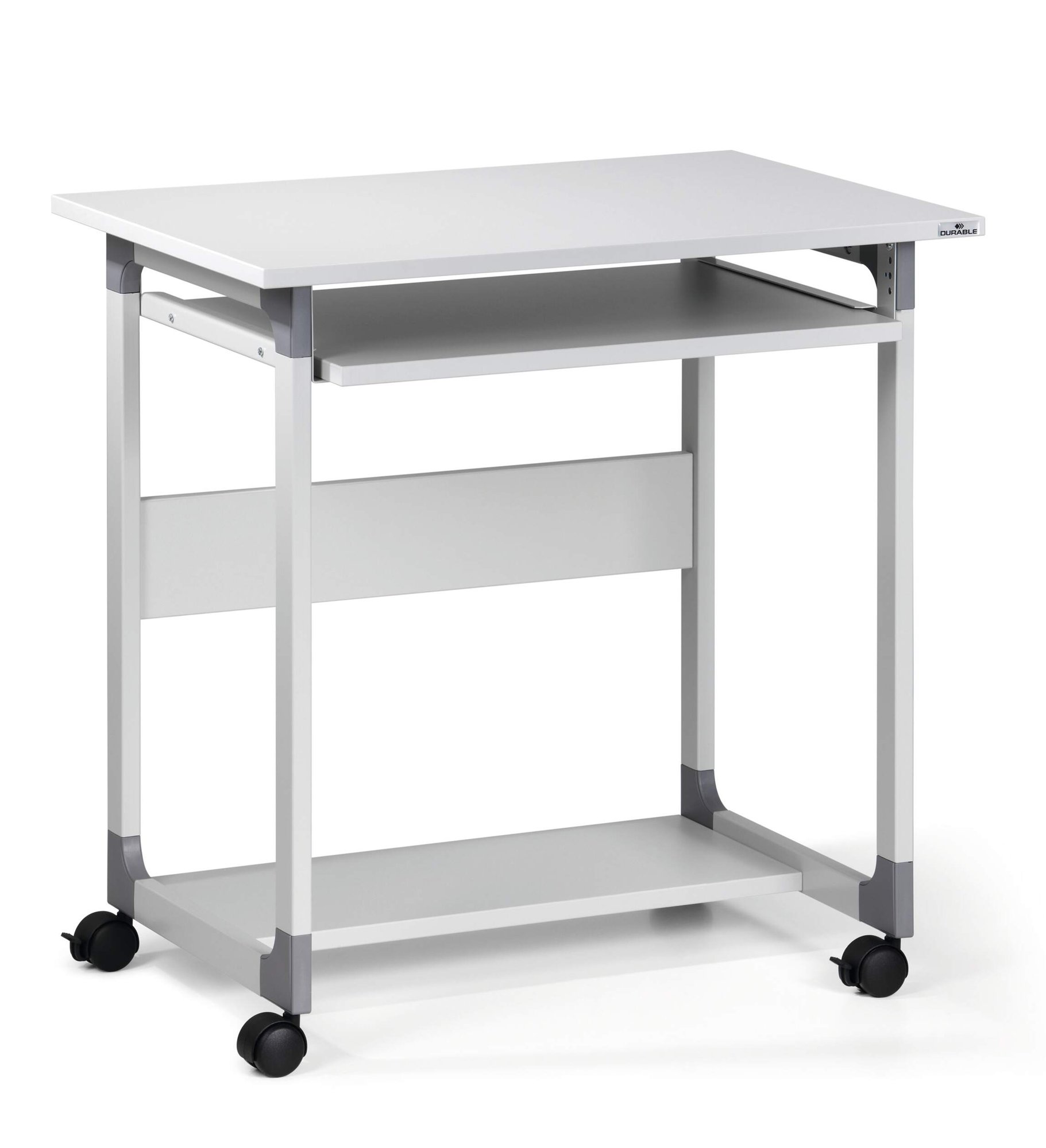 DURABLE COMPUTER TROLLEY 75 FH GREY