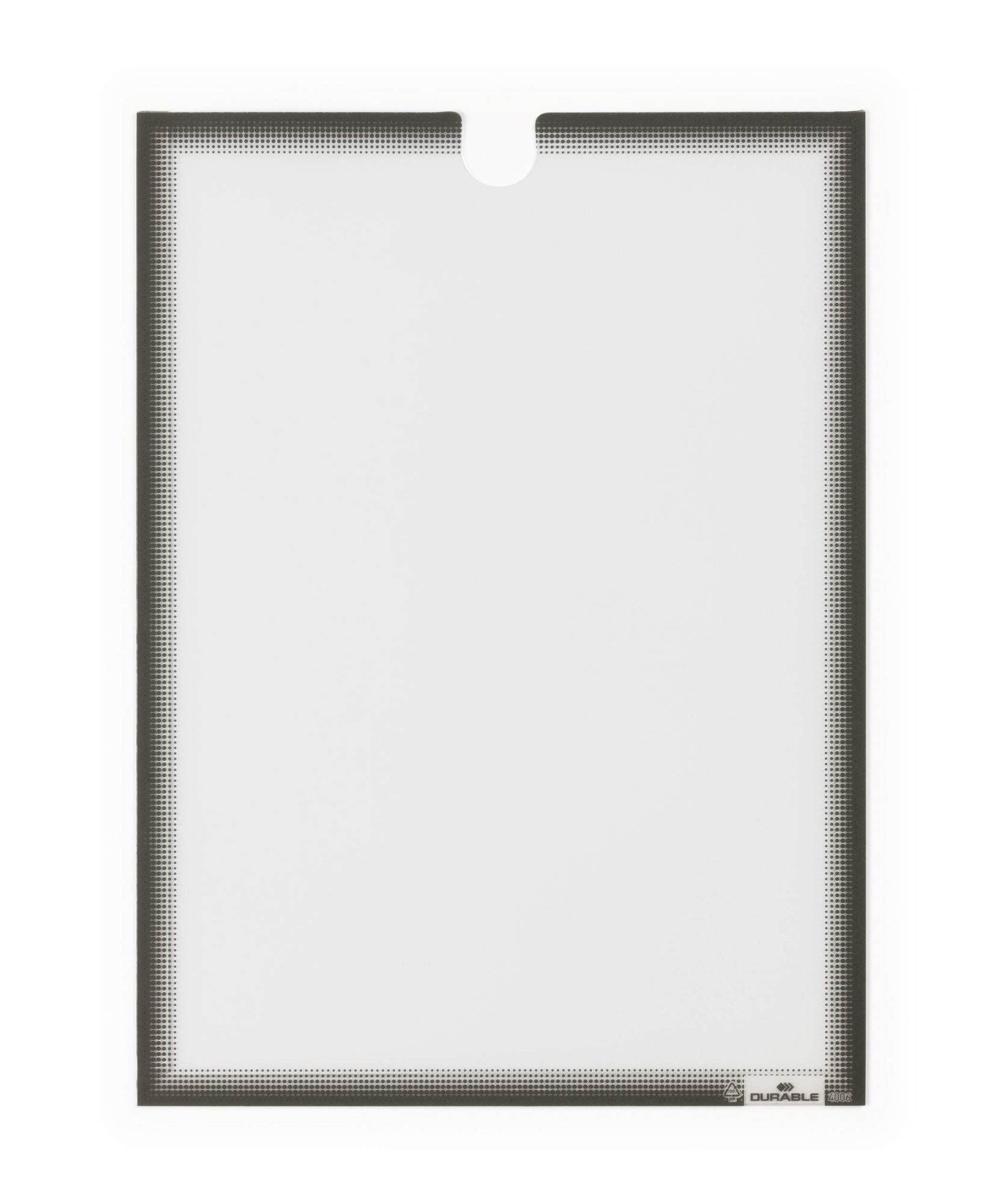 DURABLE SELF-ADHESIVE DOCUMENT HOLDER A4