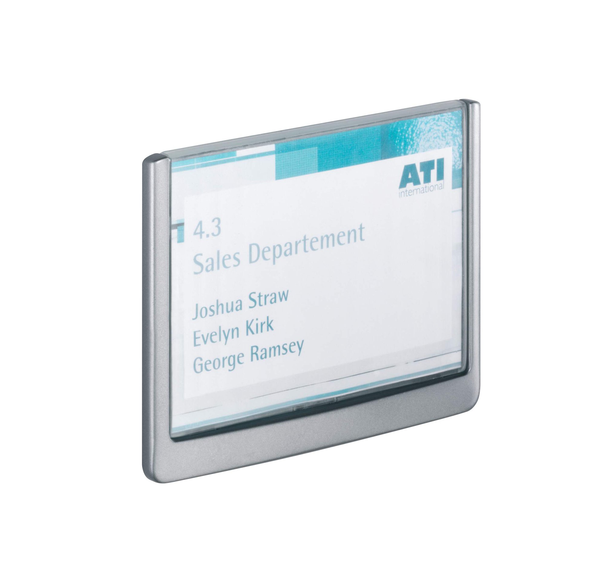 DURABLE CLICK SIGN 149X105MM