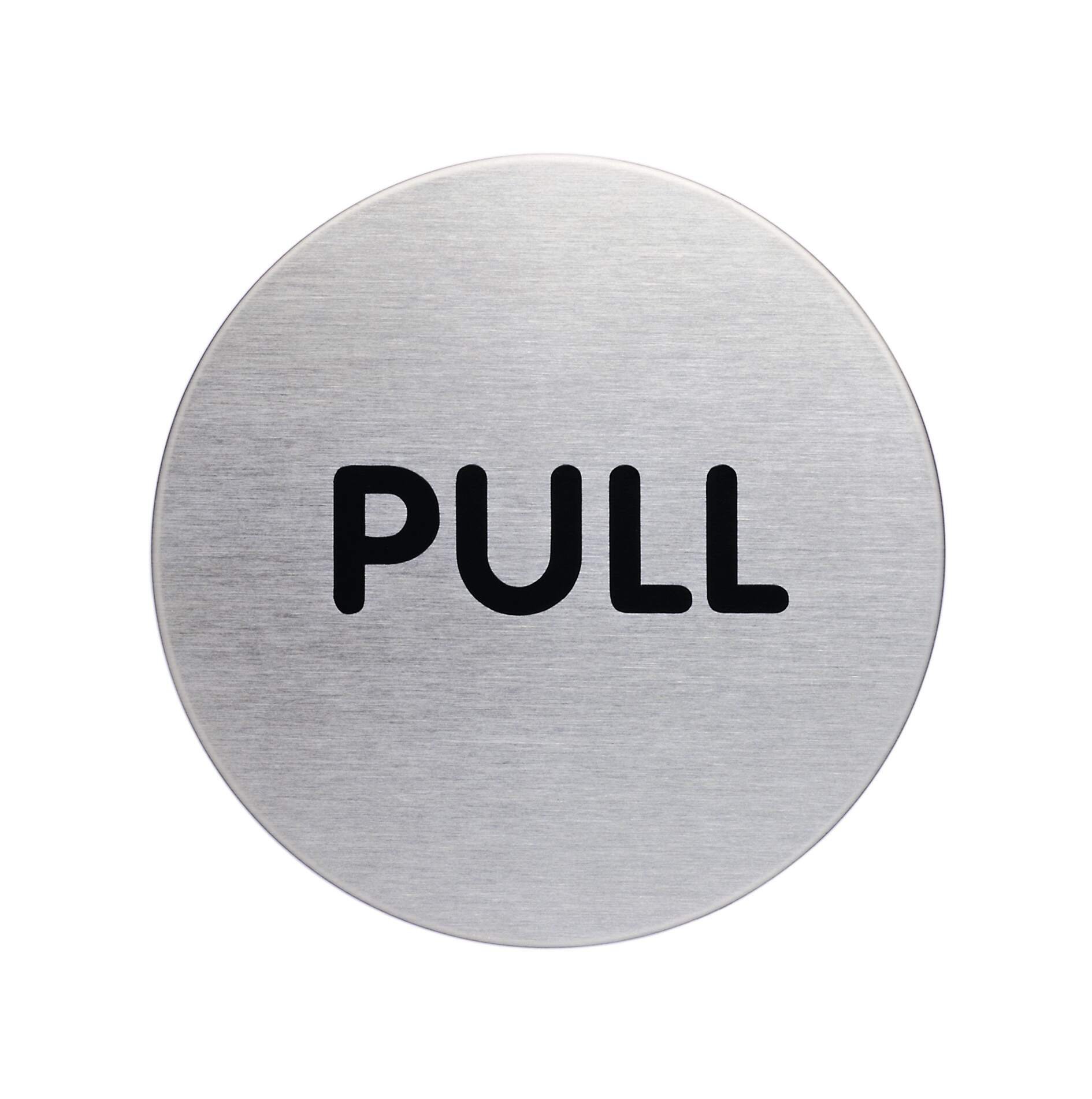 DURABLE PICTO 'PULL' SIGN 65MM