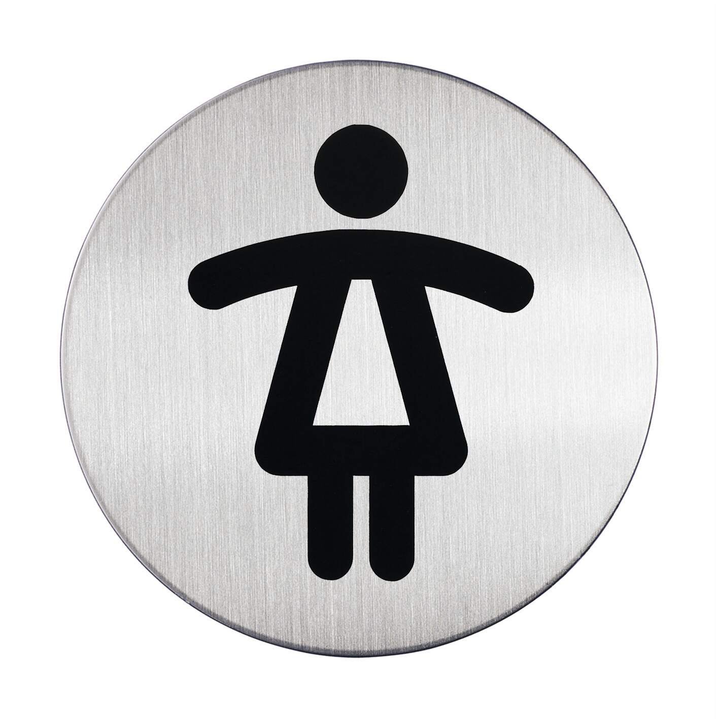 DURABLE PICTO 'WOMEN'S WC' SYMBOL 83MM
