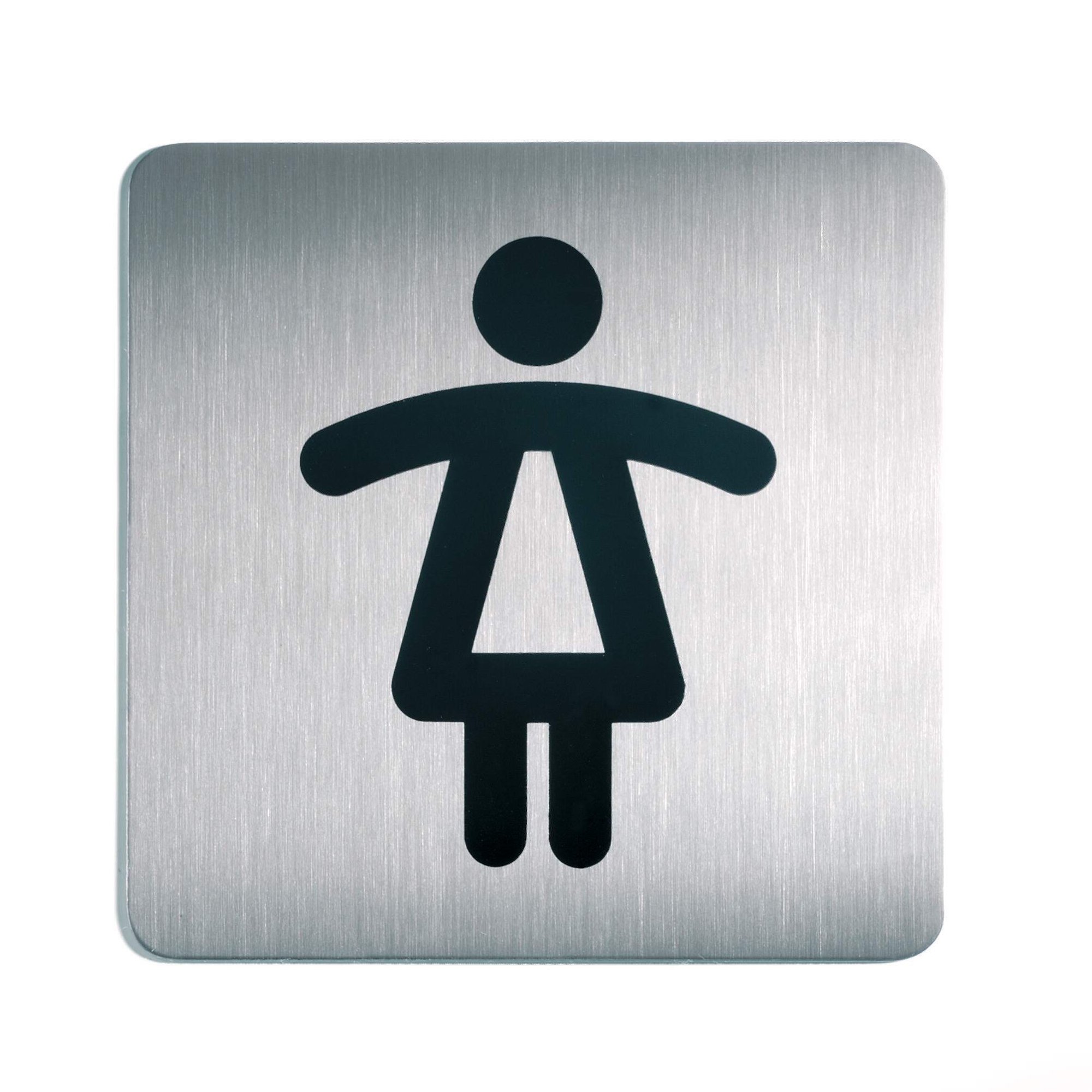 DURABLE PICTO 'WOMEN'S WC' SYMBOL 150MM