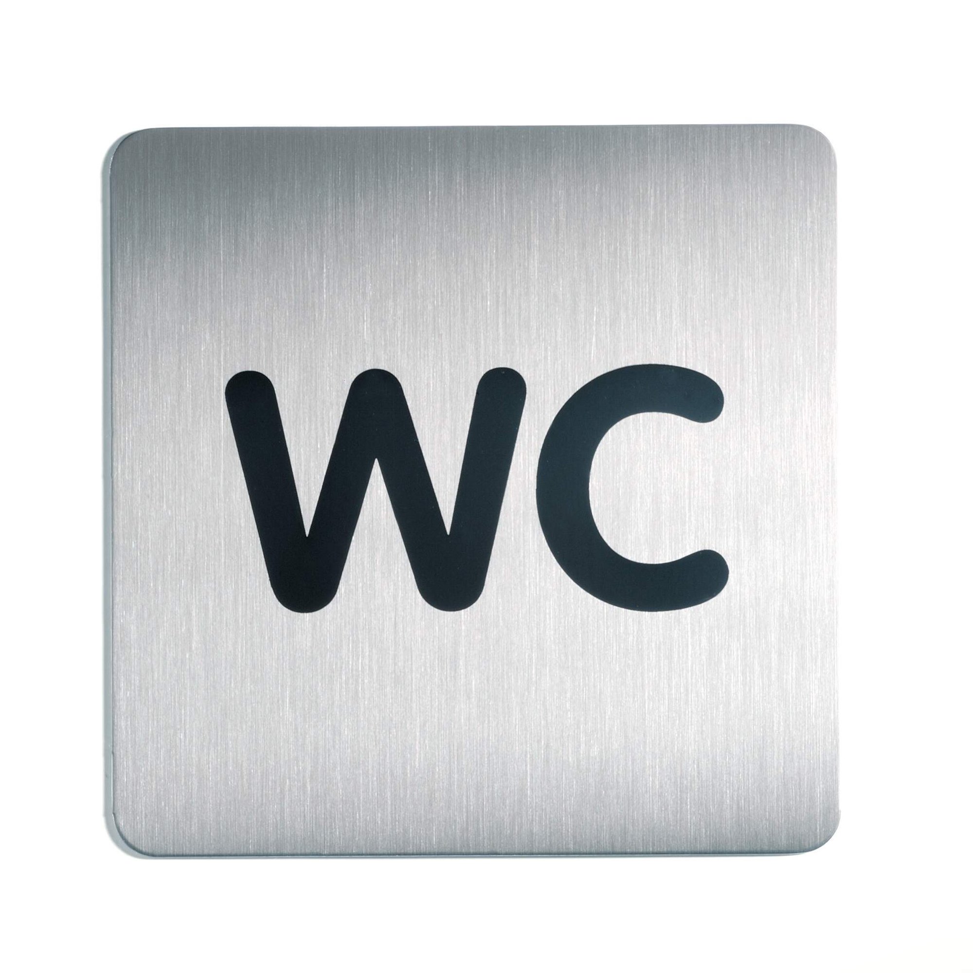 DURABLE PICTO 'WC' SYMBOL 150MM